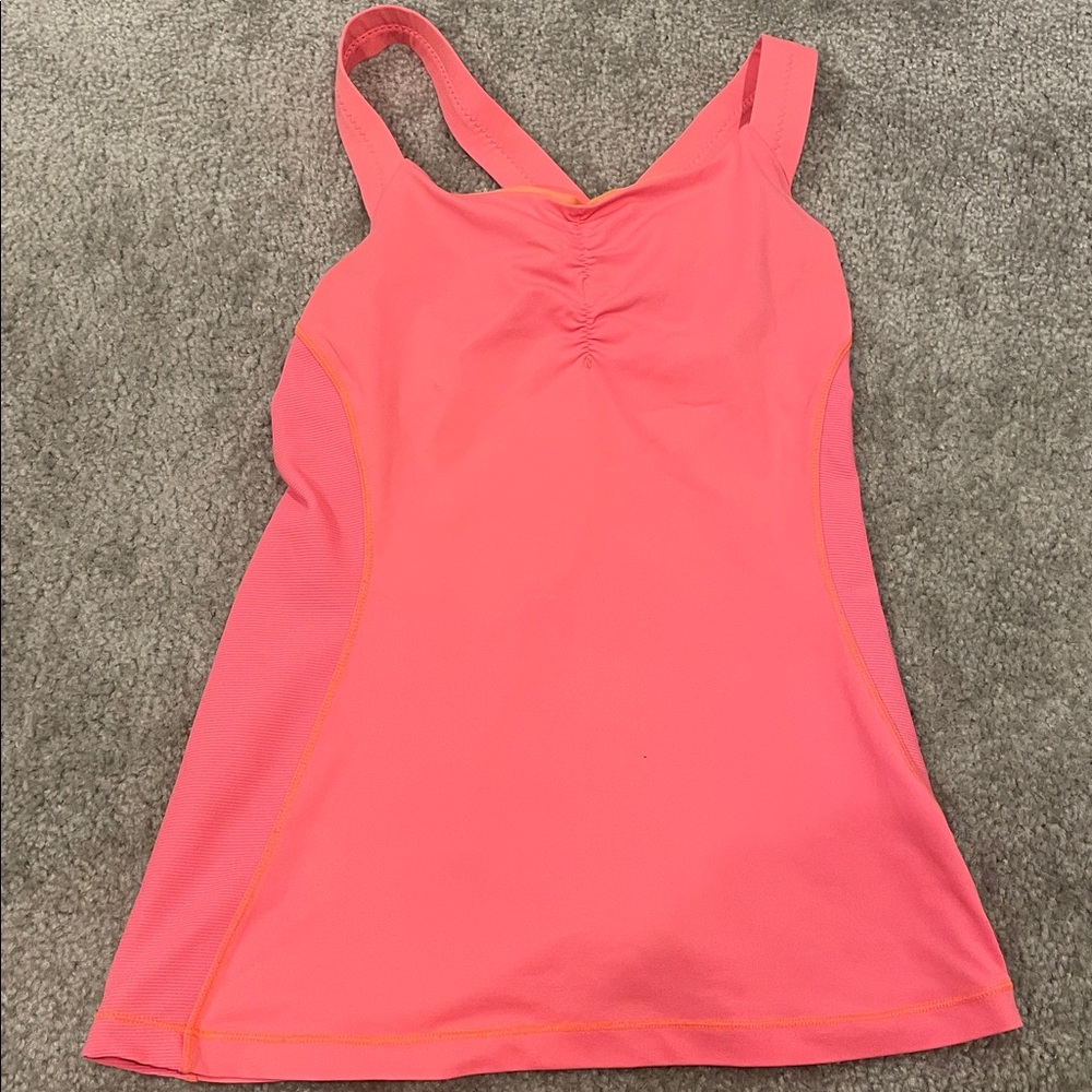 Pink Athletic Tank Top Lululemon